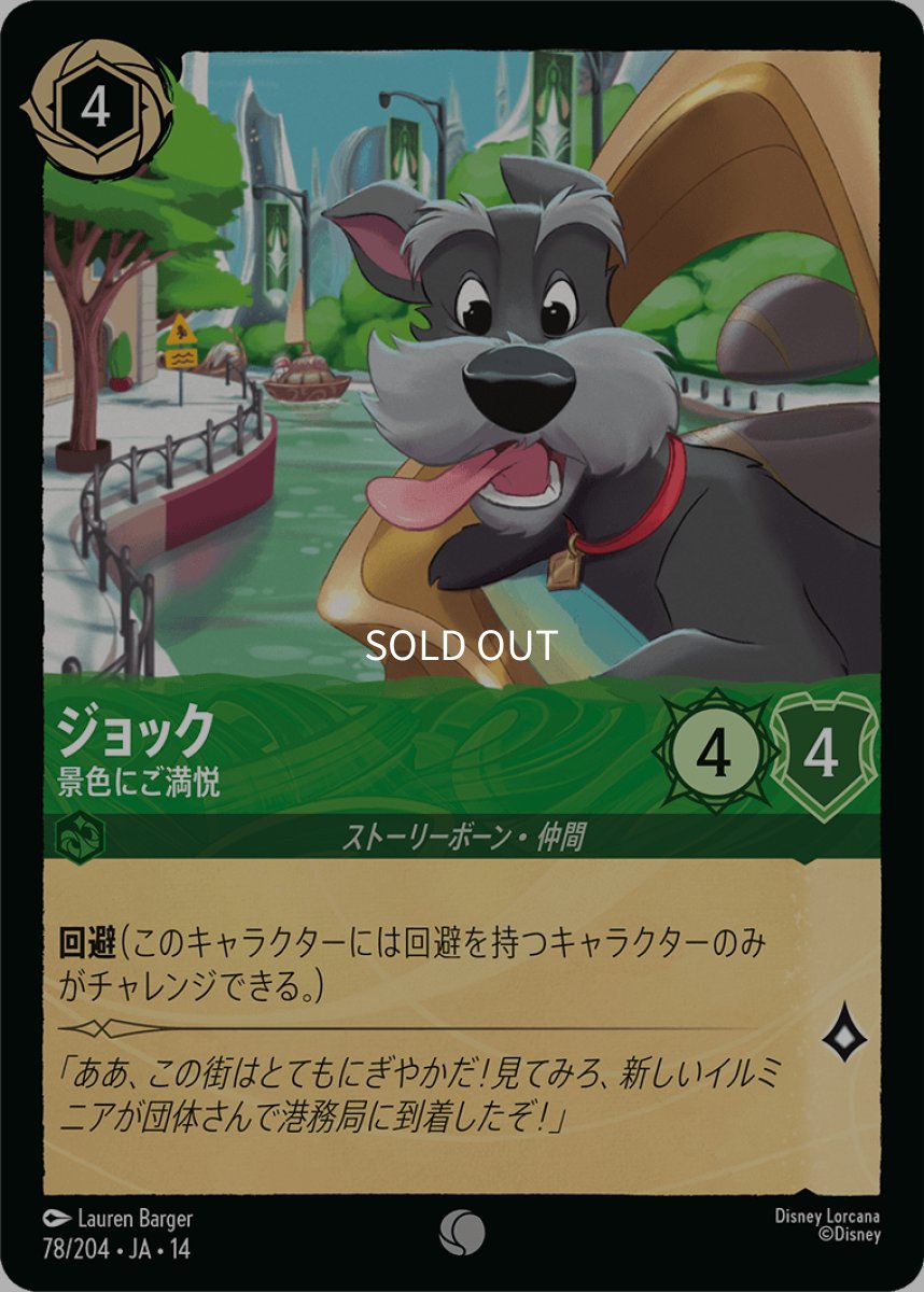 画像1: 【Foil】ジョック 景色にご満悦 (1)